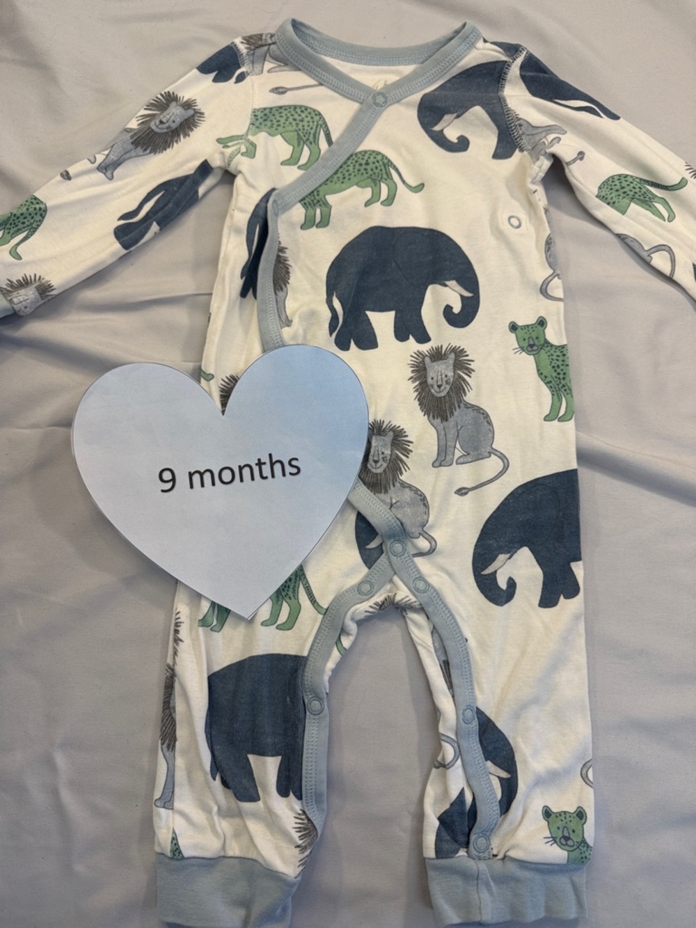 🐥 Little Planet - Organic Animal Print Kids One Piece Footie sleeper